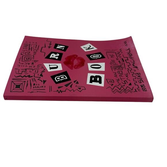 Mean Girls Burn Book Notebook Journal Its Full Of Secrets Pink Soft Notebook - Picture 12 of 12